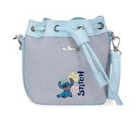 Joumma Disney Tiki Stitch Bag saco Denim 14x17x9 cm PU and Polyester