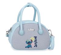 Joumma Disney Tiki Stitch Denim Bag 19x13x8 cm PU and Polyester