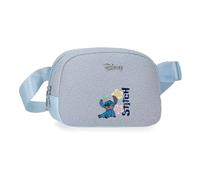 Joumma Disney Tiki Stitch Fanny Pack Denim 19x13x5,5 cm PU and Polyester