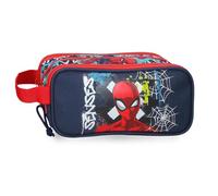 Joumma Marvel Grafity of Spiderman Triple Pencil case Navy 22x10x9cm Polyester