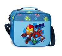 Joumma Marvel Iron Friends Adaptable Bag with Shoulder Strap Blue 23x20x9 cm Polyester 4.14L