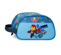 Joumma Marvel Iron Friends Nececer Adaptable Blue 24x14x10 cm Polyester 3,36L
