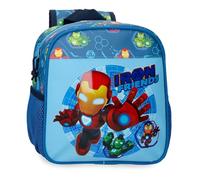 Joumma Marvel Iron Friends Nursery Backpack Blue 23x25x10 cm Polyester 5.75L