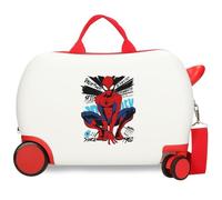 Joumma Marvel Spider-Man Urban Hero Children's Suitcase White 45x31x20 cm Hard-Shell ABS 24.6L 1.76kg 2 Double Wheels Hand Luggage