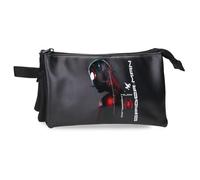 Joumma Marvel Spider Technology Triple Pencil Case Black 22x12x5 cm PVC