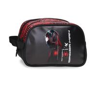 Joumma Marvel Spider Technology Two-Compartment Adaptable Toiletry Bag Black 26x16x11 cm PVC
