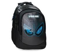 Joumma Marvel Spiderman Is Watching Us Double Compartment School Laptop 15.6 Inches Backpack Black 34x46x21 cm PVC 32,84L