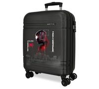 Joumma Marvel Spiderman Technology Cabin Suitcase Black 40x55x20cm Hard ABS Closure TSA 37L 2.8 kg 4 Double Wheels