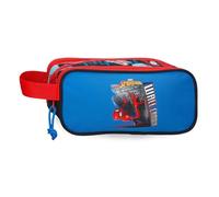 Joumma Marvel Spiderman Wall Crawler Estuche Triple Black 22x10x9 cm Polyester