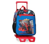 Joumma Marvel Spiderman Wall Crawler Hiking Backpack Black 23x28x10 cm Polyester 6.44L