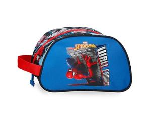 Joumma Marvel Spiderman Wall Crawler Nececer Adaptable Black 24x14x10 cm Polyester 3,36L
