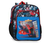 Joumma Marvel Spiderman Wall Crawler School Backpack Black 30x40x13 cm Polyester 15.6L