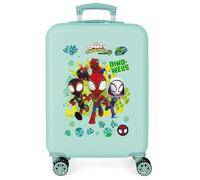 Joumma Marvel Spidey Dino-Webs Cabin Suitcase Blue 38x55x20cm Rigid 2kg Combination Lock Side ABS 2kg 35L Hand Luggage
