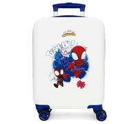 Joumma Marvel Team Spidey Cabin Suitcase White 33 x 50 x 20 cm Rigid 2 kg Combination Lock Side ABS 2 kg 33L Hand Luggage, White, One Size, Cabin Suitcase