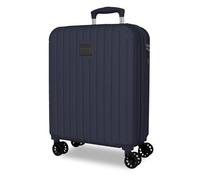 Joumma Movom Timber Marine Cabin Suitcase 40 x 55 x 20 cm Rigid ABS Combination Lock Integrated 37L 3.1 kg 4 Double Wheels Extendable Hand Luggage