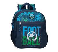 Joumma Roll Road GOL School Backpack Black 23x28x10cm Polyester 6.44L, Black/White, One Size, School Backpack