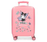 Joumma Sanrio Kuromi Fortune Telling Cabin Suitcase Black 33 x 50 x 20 cm Rigid 2.35 kg Combination Lock Side ABS 2.35 kg 33L Hand Luggage