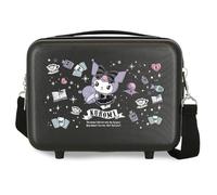 Joumma Sanrio Kuromi Fortune Telling Nececer Adaptable Black 29x21x15cm Rigid ABS 9.1L 0.8kg