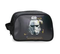 Joumma Star wars Storm Trooper Two-Compartment Adaptable Toiletry Bag Black 26x16x11 cm PVC