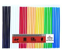 JounJip LDPE Plastic Welding Rods (7 Colors) - Low Density Polyethylene Flat Rods for Kayak Repair, Canoe, PE Water Tank, Auto RV PE Parts, and HDPE Repair