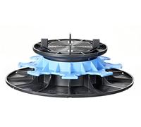 Jouplast Adjustable Riser - Ceramic/Porcelain Tiles & Concrete Paving/Patio Support - 50 to 80mm (Pack of 10)