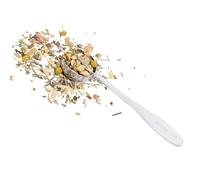 JOUR DE THÉ Teaspoon, 3 gram dose, 1 Stainless Steel Measuring Spoon for Loose Tea, Silver