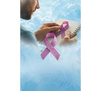Journal: 6x9 Orchid Ribbon Paperback Notebook with 100 lined pages to record your daily thoughts, insights, and experiences