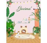 Journal: A Peaceful Notebook with Pets and Plants for Christian Women: A Cozy Notebook for Prayer, Peace, and Growth