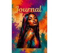 Journal: Abstract Fine Art Portrait Series, Edition One-120 Lined Pages