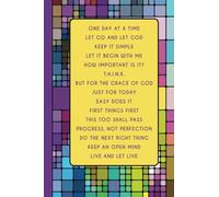 Journal: Al-Anon Slogans Journal, 6x9: Lightly Lined, 160 Pages, Perfect for Notes and Journaling: Volume 1 (Recovery Journals)