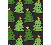 Journal and Sketchbook: Christmas Tree Pattern