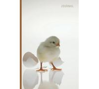 Journal: Baby Chick and Cracked Egg Shell Cover / Ruled 6x9 Small Composition Notebook for Writing / Blank Lined Paper Book / Cute Card Alternative / Gift for Journal Lovers and Writers