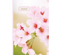 Journal: Bloom with this sumptuous Sakura design, wide - lined notebook