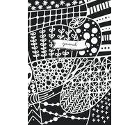 Journal: Carnet de journaling poétique et sensoriel - 90 doubles pages pour écrire, observer et écouter