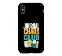 Journal Chaos Club Scrapbook Crafty Case for iPhone X/XS
