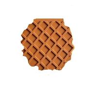 Journal Chocolate-Scented Shaped Notebook, Creative Mini Portable - Biscuit