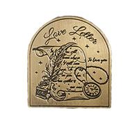 Journal Clip Vintage Bookbinding Page Clip Metal Decorative Stationery for Travellers Students Bill Folder Organizer for Book Lovers Study Library Accessories Office