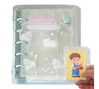 Journal Cover, M5 Clear PVC Notebook Case for Stationery Organization and School Use, Waterproof Protective Sleeve with Closure Function, Planner Binder Cover for Teen Girls Boys