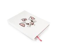 Journal Disney Marie A5 Notebook Plush white Aristocats gift school kids girl