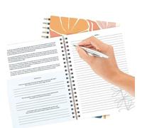 Journal for Bible Study | 52-Week Spiral Diary Planner - Daily Devotional Journal | for Women Mother Pastor Church Baptism Graduation Morning Routine Evening Reflection