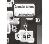 Journal for Meal Prep, Grocery Lists, and Kitchen Organization: Graph Paper Composition Book | Essential Workbook for Math Problems, Engineering ... Premium Paper | 110 Pages | 7.5 x 9.25 Inches