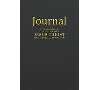 Journal for Members of the Church of Jesus Christ of Latter-day Saints: 6x9 Study Journal with Scriptures from the Book of Mormon