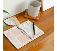 Journal for Mental Health, Daily Journal with Prompt, Emotional Journal | Creative Daily Positity with Tips, Mental Health and Habit Tracker