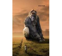 Journal: Gorilla/King Kong - Diary/Notebook ( 6 x 9 inches ) 100 Ruled Pages