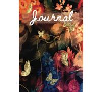 JOURNAL | ILLUSTRATED FLORAL JOURNAL | 7X10 | NO LINES | 13 BEAUTIFUL FLORAL DESIGNS | DESIGNS ON EVERY PAGE | 145 PAGES | GREAT FOR JOURNALING, ... NOTES, AND MUCH MORE!! | GREAT AS A GIFT!