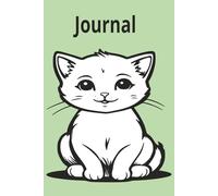 Journal: Kitty Cat Notebook for Thoughts, Feelings, and Ideas | 6x9 Size, 100+ Pages | Great Gift for Cat Lovers.