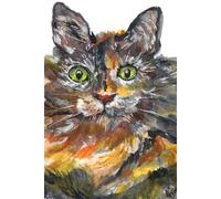 JOURNAL - Kitty Love: 6" x 9" with a matte cover and 240 lined cream pages for your thoughts, inspiration, and sketches