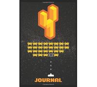Journal: Letter Y Monogram Space Video Game 100 pages 6x9 Journal/Notebook For Gamers With 8 Bit Art For The Vintage Digital Technology Fan