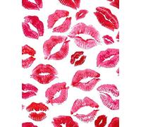 Journal : Notebook: 8.5x11 160 Page Lined paperback Journal/Notebook: Volume 4 (Hot Lips Theme)