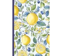Journal Notebook: Bright Lemon-Themed | Lined for Notes, Ideas, and Daily Reflections | 120 pages | 6 x 9 inches